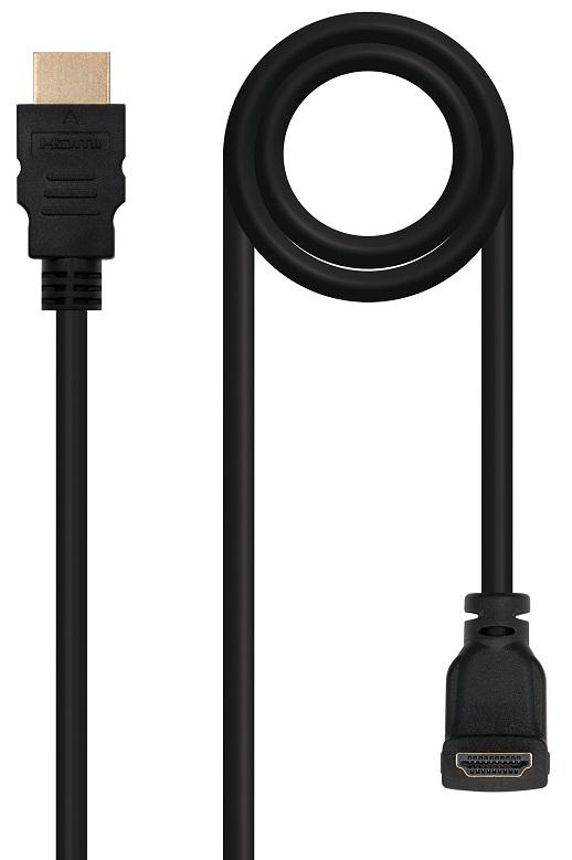 Cabo HDMI Macho 90º - HDMI Macho (1,8 mts) - Nanocable
