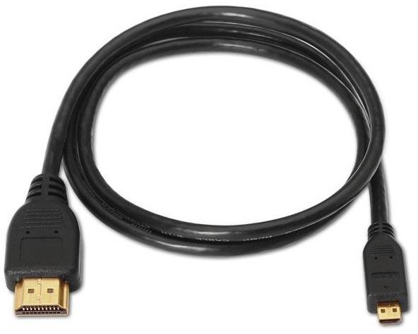 Cabo Micro HDMI Macho - HDMI Macho V1.4 (80cm) - Nanocable