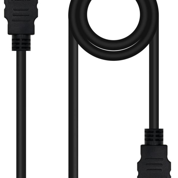 Cabo HDMI V2.0 4K@60Hz 18Gbps Nanocable A M/M 3 M Preto