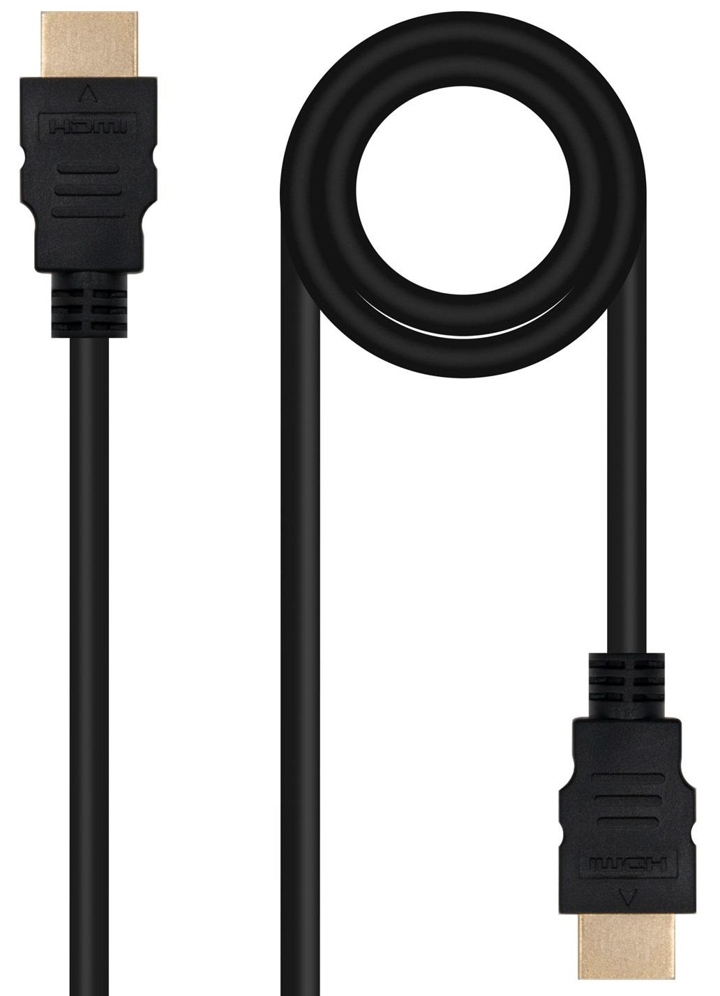 Cabo HDMI V2.0 4K@60Hz 18Gbps Nanocable A M/M 10 M Preto