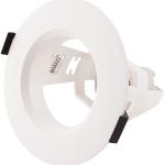 Suporte de Encastre Ø120mm p/ Lâmpada E27 (Branco) - GSC