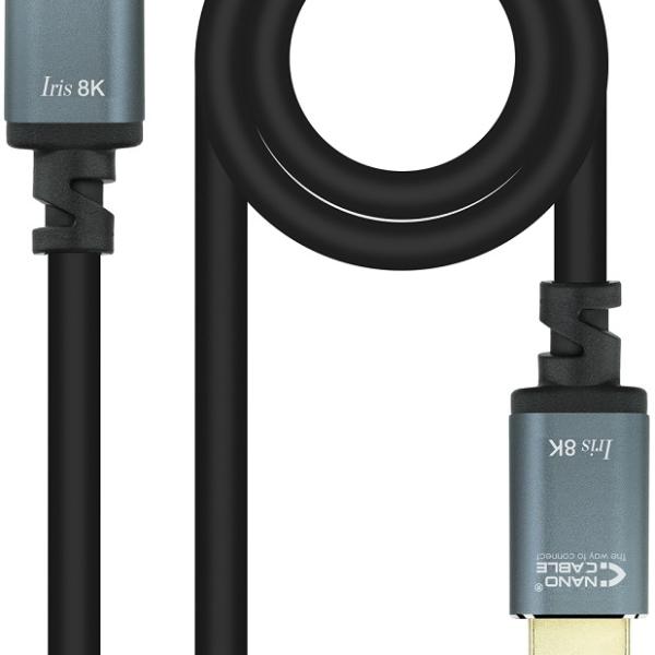 Cabo HDMI Macho - HDMI Macho 2.1 Iris 8K (50cm) - Nanocable