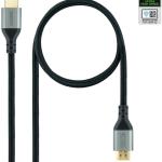 Cabo HDMI Macho - HDMI Macho 2.1 Ultra Velocidade (1 metro) - Nanocable