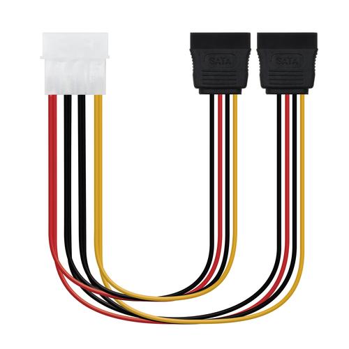 Cabo Molex 4 Pin Macho - Molex 4 Pin Macho (30cm) - Nanocable