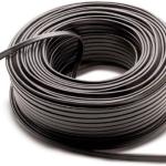 Bobine Cabo Eléctrico de Arraial 2x 1,5mm (200 mts) - Preto