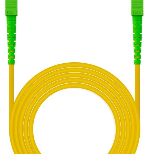 Cabo de Fibra Ótica SC G.657.A2 Amarelo (100 metros) - NANOCABLE