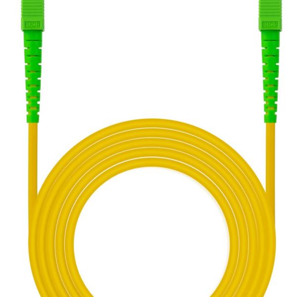 Cabo de Fibra Ótica SC G.657.A2 Amarelo (40 metros) - NANOCABLE