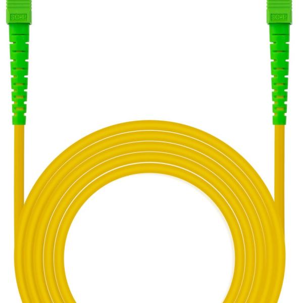 Cabo de Fibra Ótica SC G.657.A2 Amarelo (50 metros) - NANOCABLE