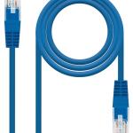 Cabo de Rede RJ45 Cat6e U/UTP Azul (2 mts) - Nanocable