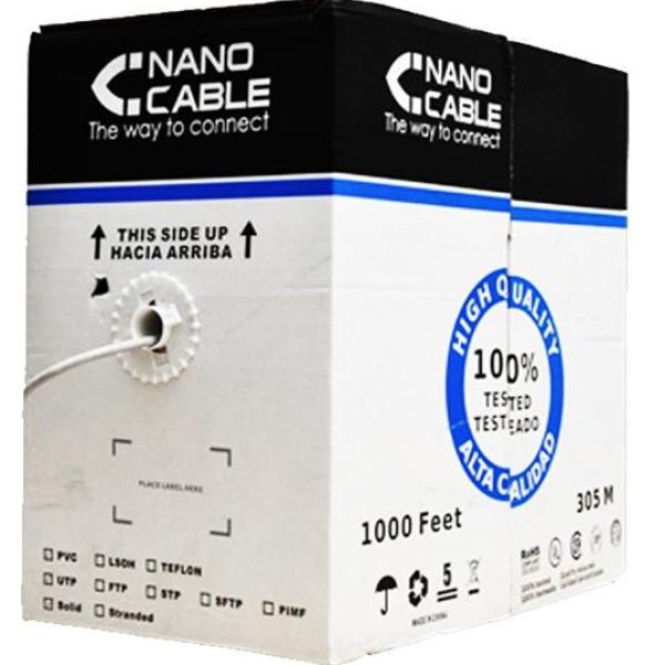 Bobine de Cabo de Rede FTP Cat.6e (305 mts) - Nanocable