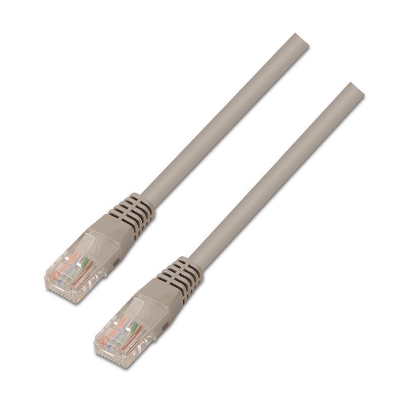 Cabo de Rede RJ45 UTP Cat.6 Cinzento (5 mts) - Nanocable