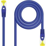 Cabo de Rede RJ45 Cat6a SF/UTP (S - FTP) Azul (0.3m) - NANOCABLE