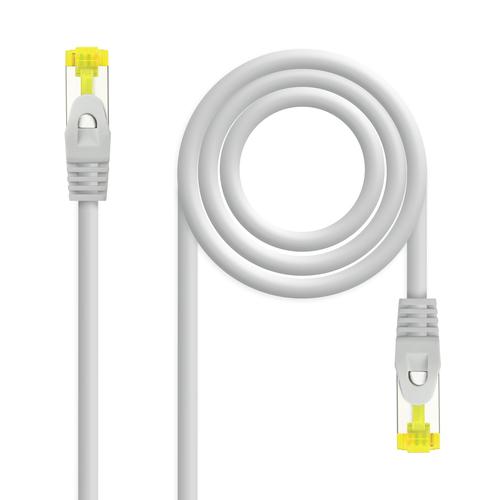 Cabo de Rede RJ45 Cat6a SF/UTP Cinzento (5 mts) - Nanocable