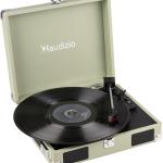 Gira Discos RP111G 33/45/78 RPM (Verde) - AUDIZIO