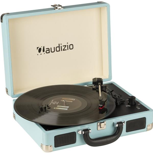 Gira Discos RP114BL 33/45/78 RPM (Azul) - AUDIZIO