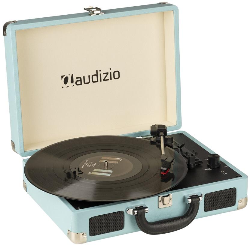 Gira Discos RP114BL 33/45/78 RPM (Azul) - AUDIZIO
