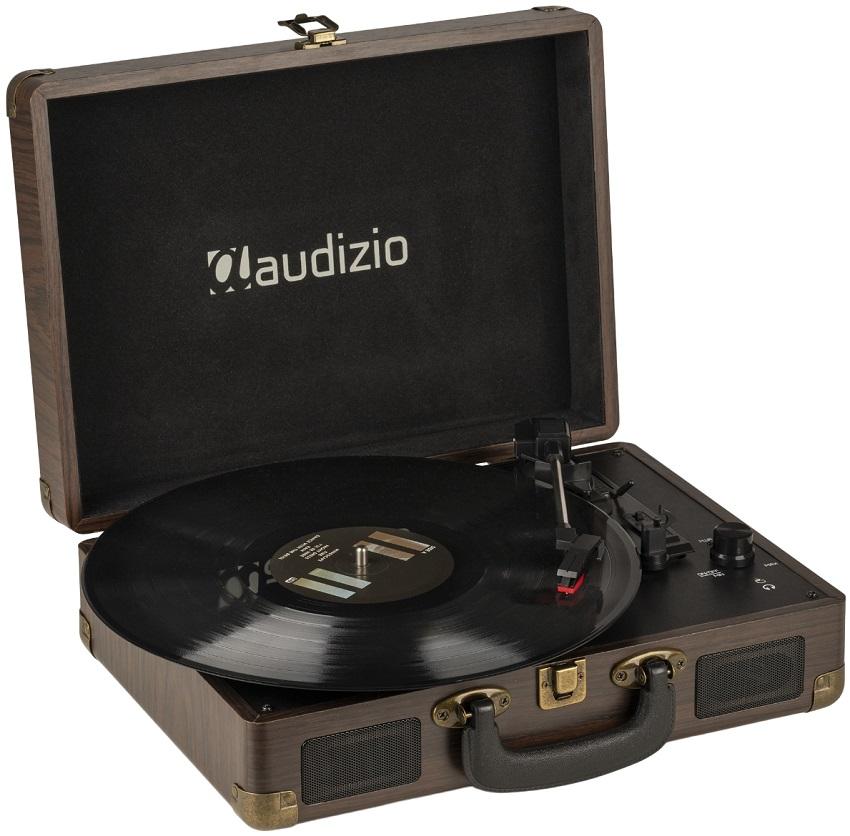 Gira Discos RP114W 33/45/78 RPM (Madeira) - AUDIZIO