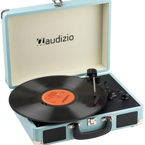 Gira - Discos Bluetooth In/Out 33/45/78 RPM Azul (RP116BL) - AUDIZIO