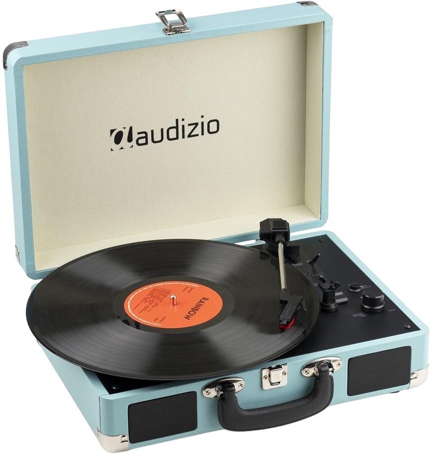 Gira - Discos Bluetooth In/Out 33/45/78 RPM Azul (RP116BL) - AUDIZIO