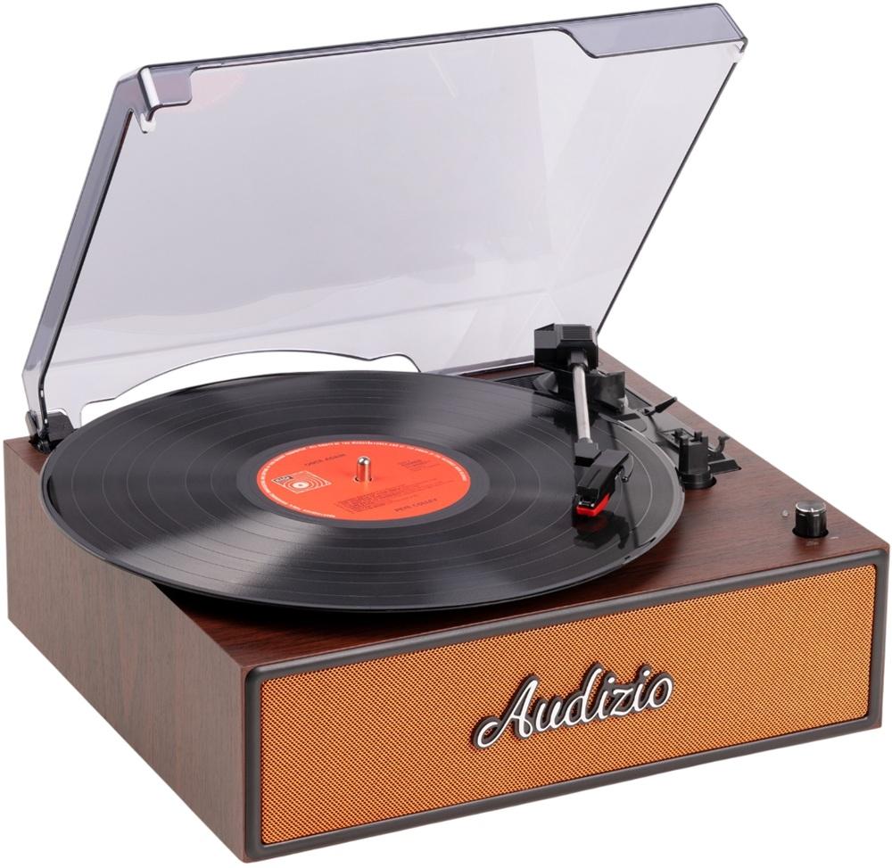 Gira Discos Retro Reno 33/45/78 RPM Bluetooth (Cobre) - AUDIZIO