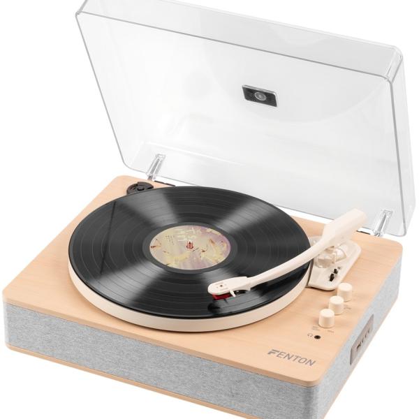 Gira Discos Bluetooth/USB 33/45/78 RPM c/ Colunas (RP162S) - FENTON