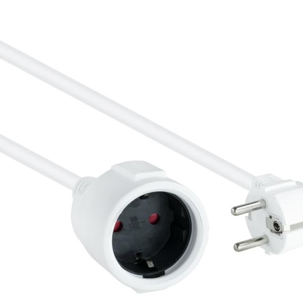 Extensão Elétrica 1 Tomada Branco (2 metros) - NANOCABLE