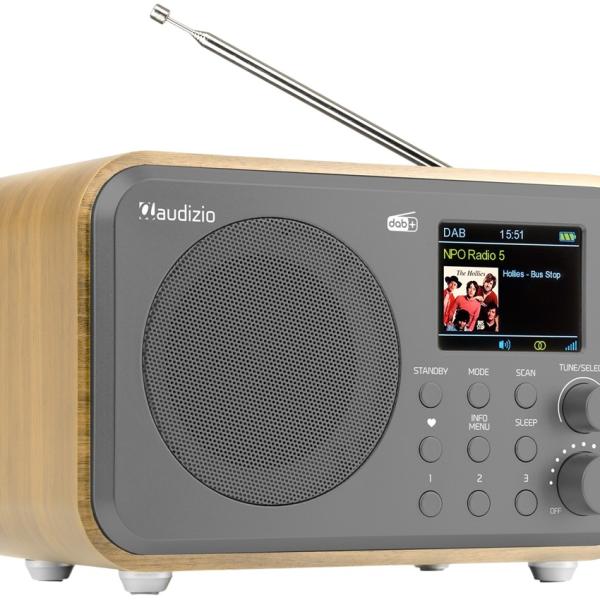 Rádio FM/DAB+ Bluetooth 30W c/ Bateria (MILAN) - AUDIZIO