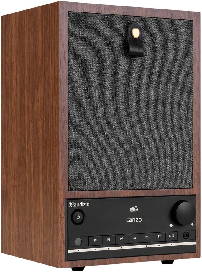 Rádio Internet Wi - Fi DAB+ Bluetooth Canzo c/ Sintonizador FM (Madeira) - AUDIZIO