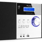Sistema Hi - Fi Metz 30W Bluetooh/CD/DAB+/FM/USB (Alumínio) - AUDIZIO