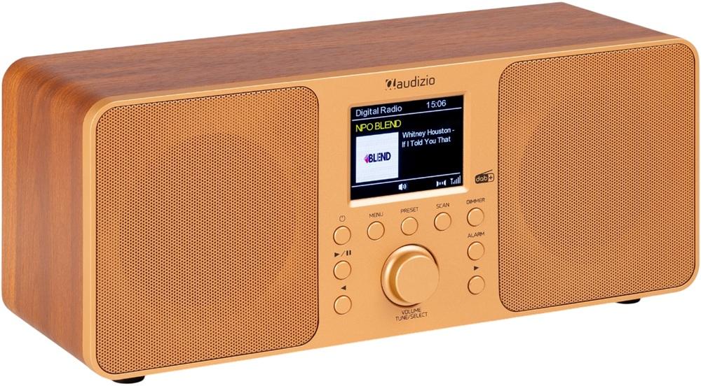 Rádio Genua FM/DAB+ Bluetooth 50W (Copper) - AUDIZIO