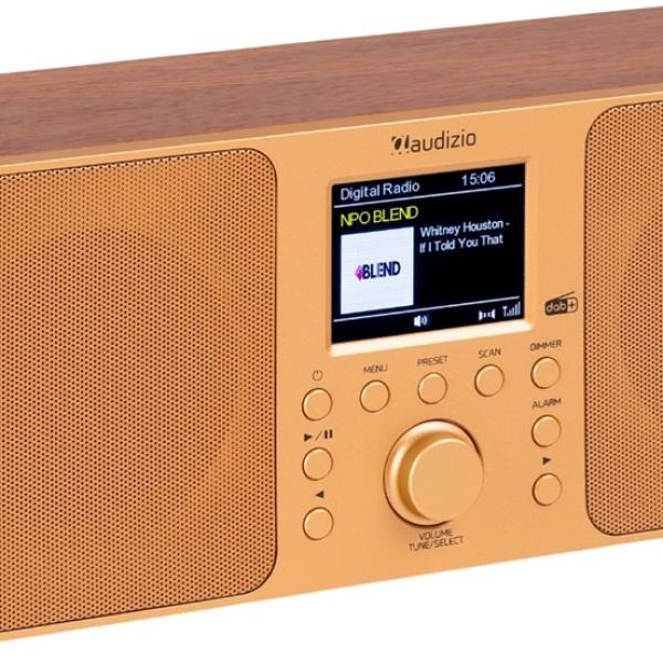Rádio Genua FM/DAB+ Bluetooth 50W (Copper) - AUDIZIO