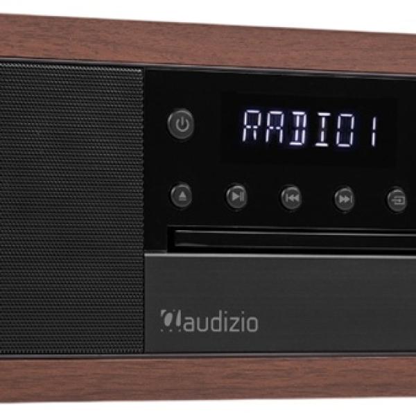 Rádio Digital Premium All - in - One BLUETOOTH/USB/FM/DAB+/AUX c/ Leitor de CD (LUNATA) - AUDIZIO