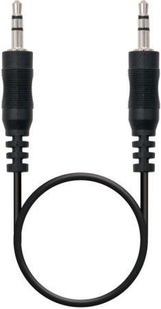 Cabo Jack 3,5mm Macho Stereo - Jack 3,5mm Macho Stereo (30cm) - Nanocable