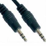 Cabo Audio Nanocable 10.24.0103 Jack 3.5 Macho - Jack 3.5 Macho 3Metros Preto
