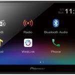 Auto Rádio 6,8 Ecrã Táctil Bluetooth/ DAB+/FM 4x 50W DMH - A340DAB (Preto) - PIONEER