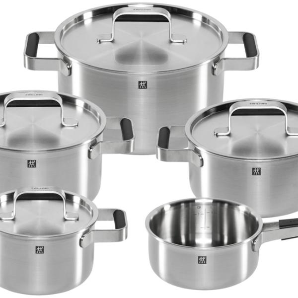 Conjunto de Cozinha Pure em Aço Inoxidável (5 Peças) - ZWILLING