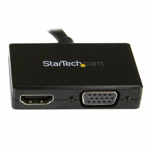 Adaptador DisplayPort para HDMI Startech DP2HDVGA Preto