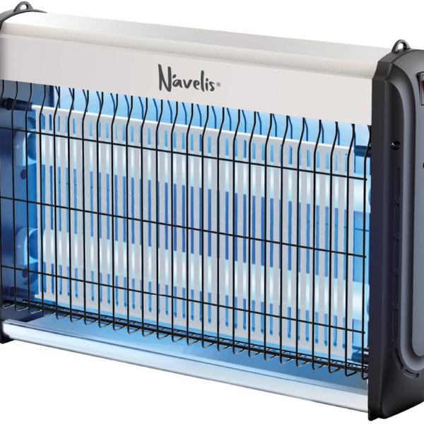 Mata Insetos Eléctrico Dodoma LED 2x 4W (Cinzento/Preto) - NÁVELIS