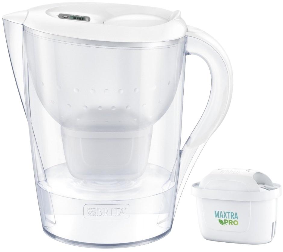Jarro de Filtro Água Marella XL 3,5L c/ Filtro Maxtra Pro PP (Branco) - BRITA