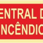 Sinal Segurança Contra Incêndio - Fotoluminescente (200x100mm)