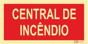 Sinal Segurança Contra Incêndio - Fotoluminescente (200x100mm)