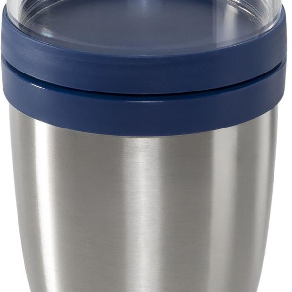 Termos Ellipse 500+200ml (Inox/Azul) - MEPAL