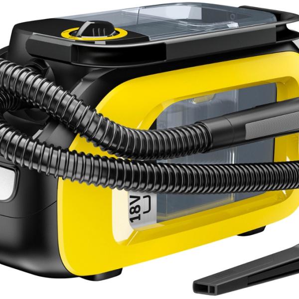 Máquina de Limpeza de Carpete SE 3 - 18 Compact (Preto/Amarelo) - KARCHER