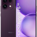 Smartphone Oppo Reno16 FS 5G 6.57 8GB/512GB Dual SIM (Preto Crepúsculo)