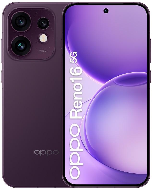 Smartphone Oppo Reno16 5G 6.32 8GB/512GB Dual SIM (Preto Crepúsculo)