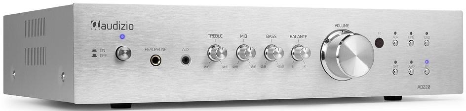 Amplificador Hi - Fi 400W c/ Leitor MP3 e CD Players AD220A (Aluminio) - AUDIZIO