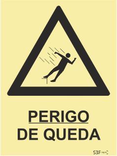Sinais de Perigo - PVC Opaco 200x300mm