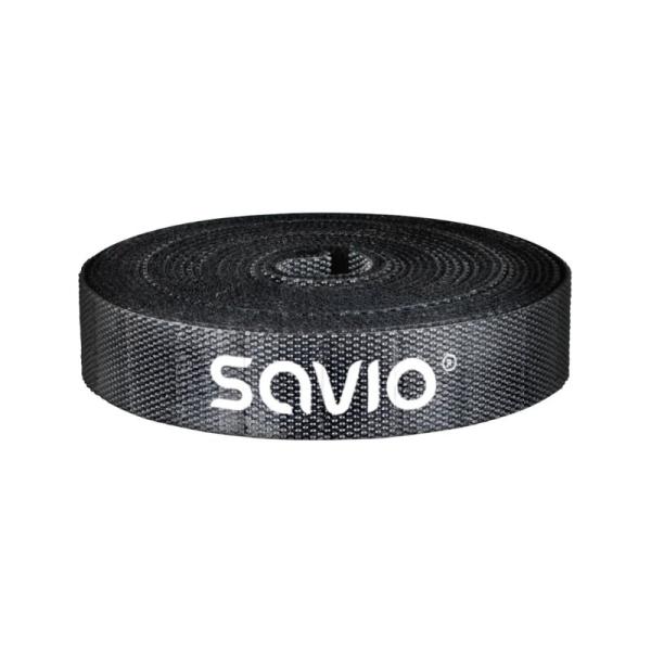 SAVIO OC - 07 CABLE ORGANIZER WITH VELCRO TAPE