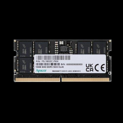 APACER 16GB 5600MHZ DDR5 SODIMM RAM MEMORY MODULE
