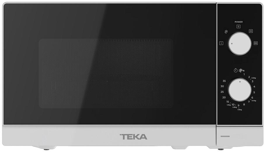 Microondas MW FS20 WH 20L 700W (Preto/Branco) - TEKA